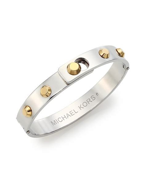 michael kors two tone astor bangle|Best 25+ Deals for Michael Kors Astor Bracelet .